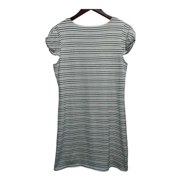 Short sleeve white and black dress by CeCe Size Medium - Picture 2 of 5